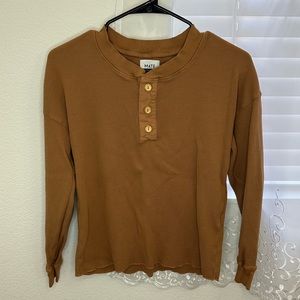 Mate the Label Thermal Top